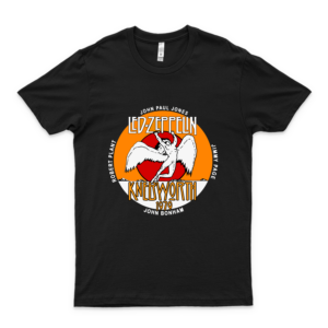 Led-Zeppelin-At-Knebworth-1979 Music Band T Shirt- Metal Music Band Shirts For Men- Singer Shirt For Women