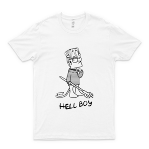 Lil Peep Hellboy Bart Sîmƥsση 33 - Unisex Shirt Men's Shirt Best Vintage Tee for Women Kids Youth Handmade