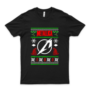 M-E-T-A-L-L-I-C-A U-G-L-Y Christmas Sweater For Man For Women Handmade T-Shirt For Boys Birthday Gift T-Shirt Gift Ideas