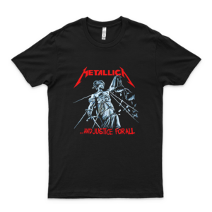 M-E-Tallica And Justice Forall Tee Shirts Us Metal T-Shirt Logo Cheap Tee Logo  black