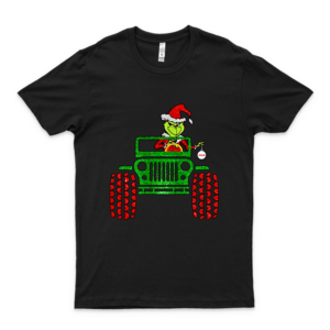 Merry Christmas Grinch Driving J.Ee.P Shirt T Shirt For Men And Women Summer Fashion Shirt Trendy Shirt Old Fashioned Unique T Shirts Sellers Trend Customize Gift Ideas