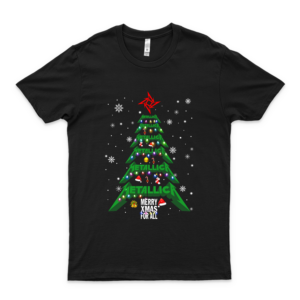 Metallica Metallica Metallica Merry Xmas For All Shirt  Family Shirts- Dad Shirts For Fathers Day- Cool Mom Shirts For Women