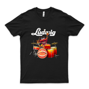 Nicehe Muppet Playing Drum For Ludwig. T Shirt Hoodie For Men, Women Full Size. Design Shirts Soft Women Cotton Printed Art Tee 80S Cheap Design