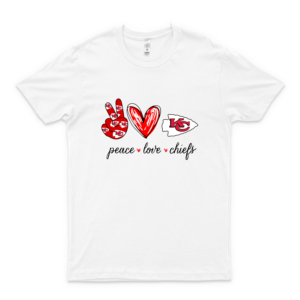 Peace Love Kánsás Cítý Chíéfs Shirt Unisex Shirt For Men Women Trending Tee Graphic Shirt Shirt