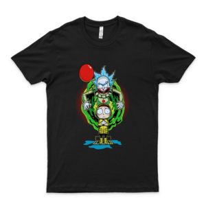 Penny-Wise IT Lovers Horror Halloween Rick Sanchez Lovers T Shirt Morty Lovers Funny T Shirt