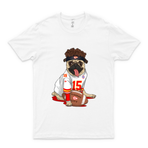 Pretty Patrick Mahomes Pug Mahomes Kánsás Cítý Chíéfs Gift T Shirt