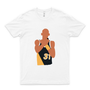 Reggie Miller Choke Sign Shirt Hoodie For Men, Women Full Size. Logo Cheap Tee Logo Love Shirt Teens Awesome Print On Demand T-Shirt