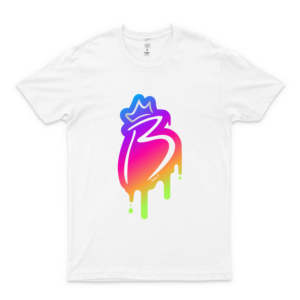 Royally B Briannaplayz Merch Gradient Dripping Original Logo Cool Shirt - Long Sleeve - Crewneck Sweatshirt - Hoodie Sweatshirt For Kids Men Women Black Love Shirt