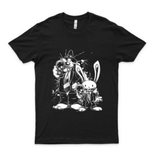 Sam &Amp; Max X Pulp Fiction (White) Tshirt Classic T Shirt&Nbsp;Premium,&Nbsp;Tee&Nbsp;Shirt