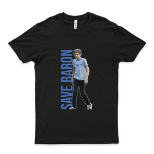 Savebarron - #Savebarron - Save Barron Slim Fit T-Shirt Classic Trump 2020 Shirt For Men Graphic - Womens Tee Retro Vintage Adult Unisex
