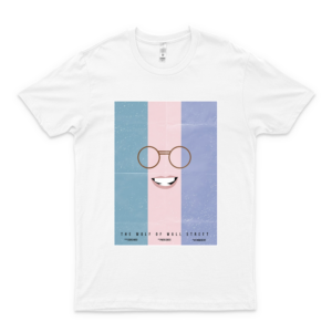 Simple Glasses And Smile Poster The #Wolf Of Film Wall #Street Classic Costume Movie Unisex T-Shirt