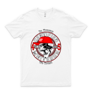 Skull In Trump We Trust Certified 45 Est At Birth Whiteboy Unisex Mens Awesome Graphic