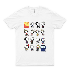 Snóópý And Doctor Who The Dogtors T Shirt, 100% Cotton Tee, Women's Men's Kids Sizes Graphic Novelty Funny T Shirt For Women Men