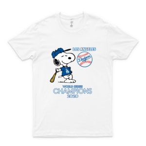 Snóópý Los Angeles Dódgérs World Series Champions 2020 Shirt Graphic Trending