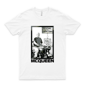 Steve McQueen 1 97 - T-Shirt for Boys Women Vintage Customize Trending Unisex Shirt for Men Girls Handmade