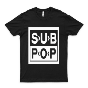 Sub Pop Records 38 - Mens T Shirts Graphic Vintage – Best Trendy Womens Customize for Kids Top of-cut