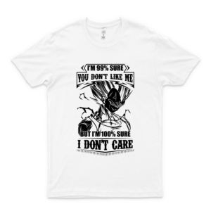 Super Saiyan Végétá Dont Care Men Unisex T Shirt Hoodie Long Sleeve Tank Top V Neck Logo  white