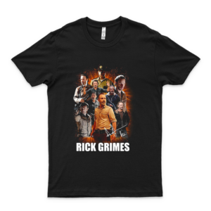 Thé Wálkíng Déád Rick Grimes###Dmn T Shirt Black Beach Graphic Tees For Women Adults Trendy Men Gift Ideas-black
