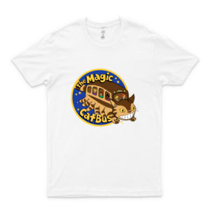 The Magic Catbus 44 Retro Graphic Shirts for Women - Shirts for Men Customize