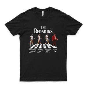 The Red-Skins Walking The Abbey Road Signatures Shirt Unisex T-Shirt black