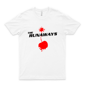 The Runaways Band Tshirt Classic Guys Unisex Tee Basic Novelty Tees Graphics Female Shirt Funny Teens Awesome Comfy