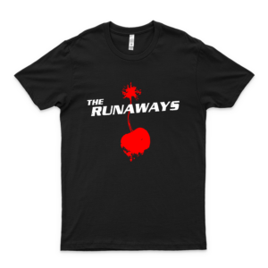The Runaways Band Tshirt Classic Guys Unisex Tee Basic Novelty Tees Graphics Female Shirt Funny Teens Awesome Comfy Shirt