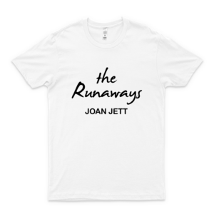 The Runaways Joan Jett 75 - Unisex T-Shirt for Men Or Women Vintage Retro Shirt for Customize Trending Graphic