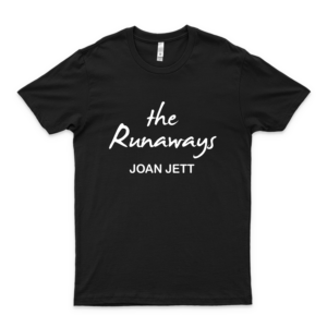 The Runaways Joan Jett 75 - Unisex T-Shirt for Men Or Women Vintage Retro Shirt for Customize Trending Graphic WWhite
