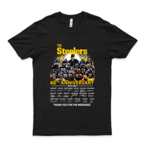 The Steel.Ers 88th Anniversary Thank You for The Memories Signatures Shirt – Tee for Men Steell.Ers