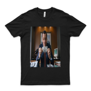 The Wolf Of Wall Street Trending Leonardo Dicaprio Movie Portrait Film Graphic T Shirt cut