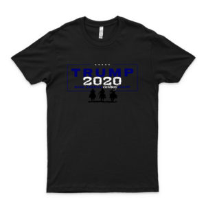 Trump 2020- Make America Cowboy Again Classic T-Shirt Summer Trump 2020 Shirt For Men - Basic Trendy Classic