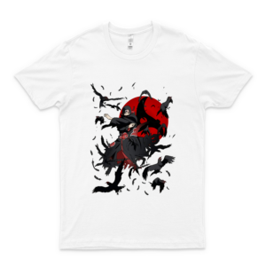 Uchiha Itachi Crow Clone Jutsu - Naruto&Hellip; Classic Guys Unisex Tee Design Shirts