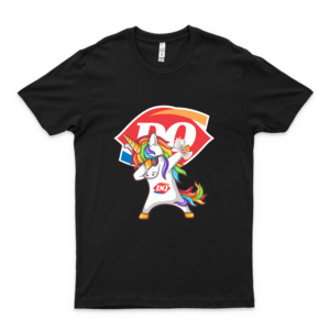 Unicorn Dabbing Dairy Queen 7 - Unisex Shirt Men's Shirt Best Vintage Tee for Women Kids Youth Handmade Shirt