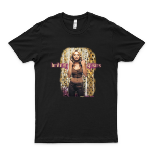 Vintage Britn-Ey S-Pears Oops I Did -It Again Tour T-Shirt For Men Women Black Simple Vintage Unisex Shirt - Fashionable For Women - Cool Graphic Gift Ideas Shirt Customize