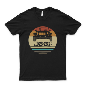 Vintage German Shepherd Dog On For Je-Eps 7 T-Shirt Popular Tee Shirt, Clothing Casual Gift For Women Men Black