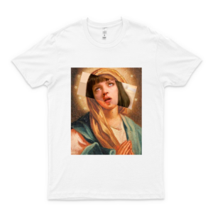 Virgin Mia Damn Pulp Fiction Mia Wallace Tshirt Slim Fit Tshirt Tee Shirt Mens Graphic for Women Casual Best Trending T-Shirt