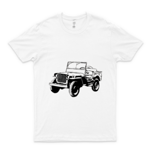 Willys Jéép 1 Color Tshirts Classic Guys Unisex Tee For Man For Women Handmade T Shirt For Boys Comf
