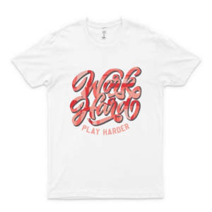 Work Hard, Play Harder Tee, Air Max 2090 Lava Glow Unisex T-Shirt