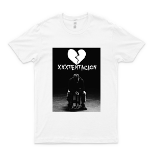 Xxx-Tentacion Br-Oken Heart Rip Poster Sweatshirt Cool Casual Sleeves Cotton T Shirt