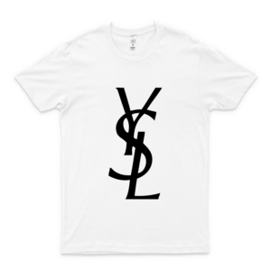 Y.S.S.L Y.V.E.S S.A.I.N.T L.A.U.R.E.N.T Classic Logo Shirt For Men  Y.V.E.S S.A.I.N.T L.A.U.R.E.N.T Y.S.S.L Vintage Style Logo For Women
