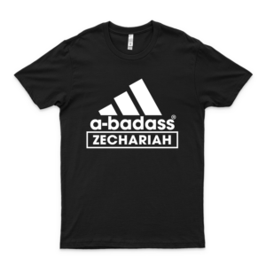 Zechariah T-shirt Love Gift A-Badass Adi Love Shirt Abadass Badass Shirt High Fashion Brand Inspired T-Shirt- Brand Shirts For Men Fashion- Brand Logo Unisex Tee