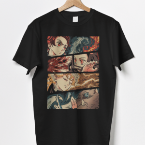 All Character main Fanart - Demon Anime Slayer Shirt