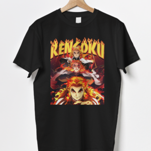 Kyojuro Rengoku Flame Hashibira Cool - Demon Anime Slayer Shirt