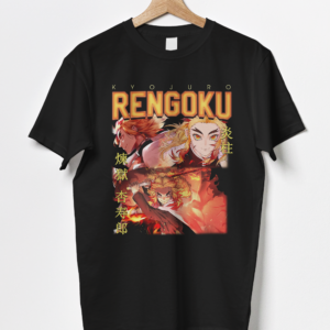 Kyojuro Rengoku Flame Hashira - Demon Anime Slayer Shirt