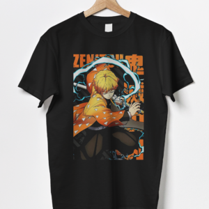 Zenitsu Agatsuma Art Cool - Demon Anime Slayer Shirt
